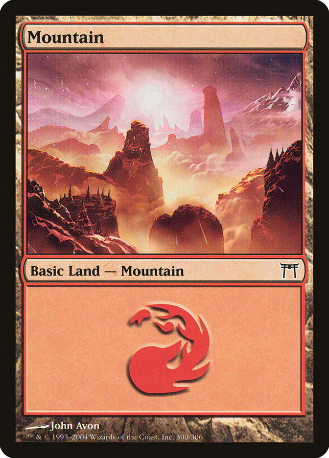 Mountain (300) [Champions of Kamigawa] - Magic: The Gathering - Card Brawlers | Quebec | Canada |