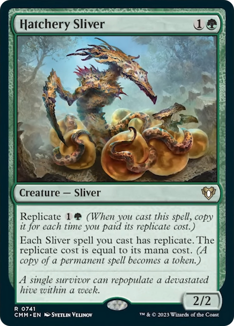 Hatchery Sliver [Commander Masters] - Magic: The Gathering - Card Brawlers | Quebec | Canada |