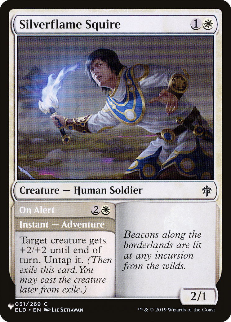 Silverflame Squire [The List] - Magic: The Gathering - Card Brawlers | Quebec | Canada |