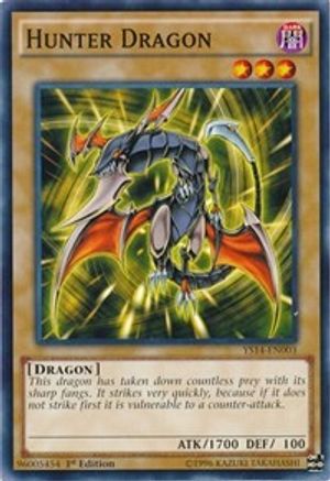 Hunter Dragon [YS14-EN003] Common - Yu-Gi-Oh! - Card Brawlers | Quebec | Canada |
