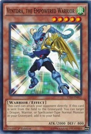 Ventdra, the Empowered Warrior [YS14-EN012] Common - Yu-Gi-Oh! - Card Brawlers | Quebec | Canada |