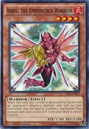 Arnis, the Empowered Warrior [YS14-EN013] Common - Yu-Gi-Oh! - Card Brawlers | Quebec | Canada |