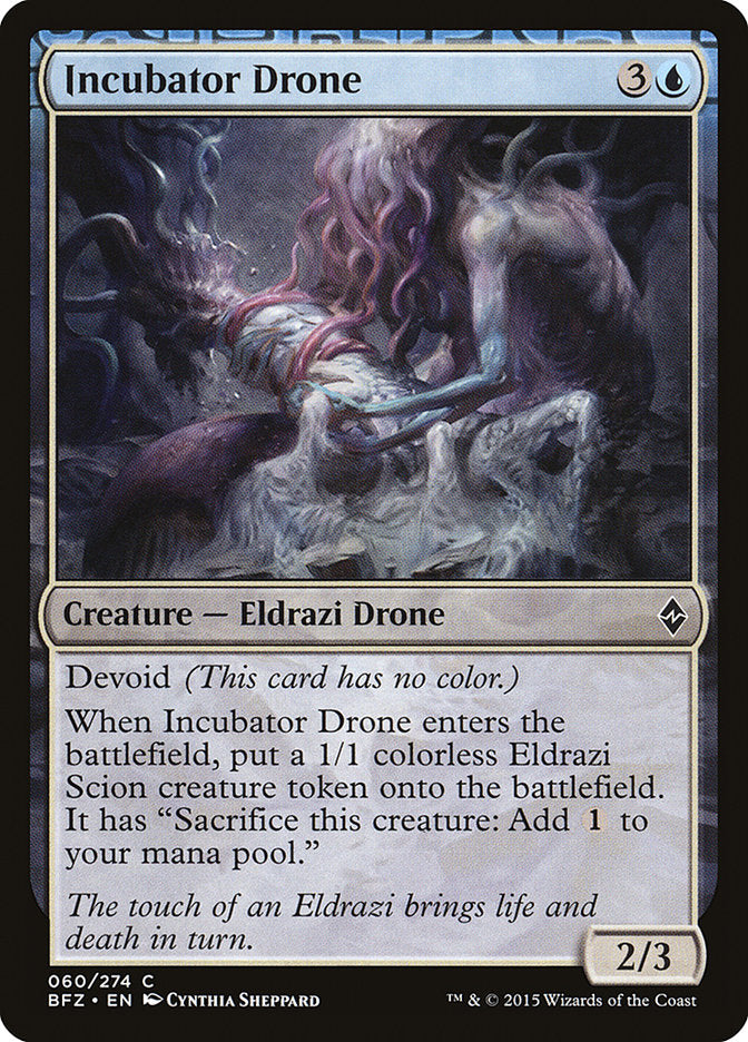 Incubator Drone [Battle for Zendikar] - Magic: The Gathering - Card Brawlers | Quebec | Canada |