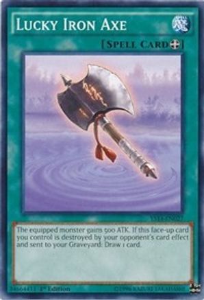Lucky Iron Axe [YS14-EN027] Common - Yu-Gi-Oh! - Card Brawlers | Quebec | Canada |