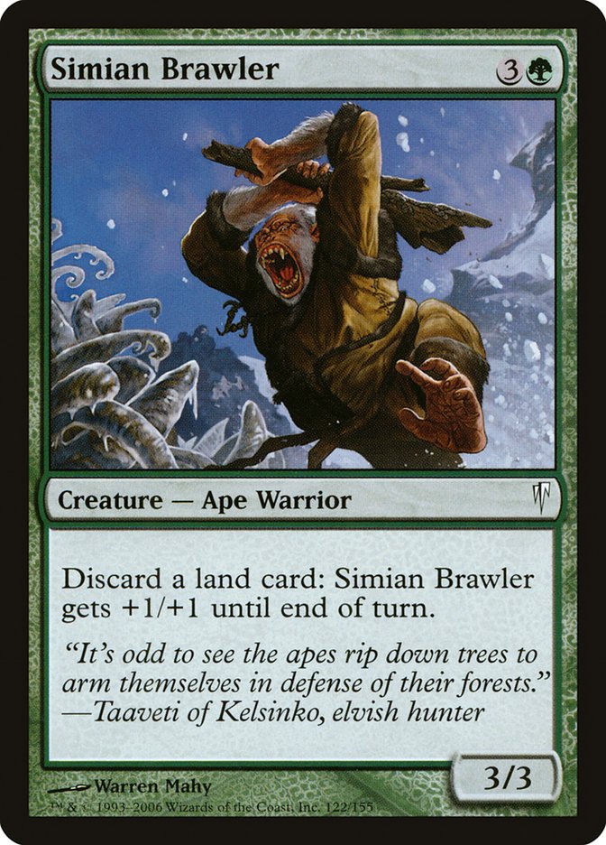 Simian Brawler [Coldsnap] - Magic: The Gathering - Card Brawlers | Quebec | Canada |
