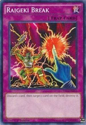 Raigeki Break [YS14-EN033] Common - Yu-Gi-Oh! - Card Brawlers | Quebec | Canada |