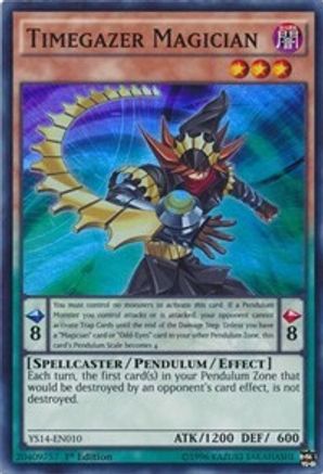 Timegazer Magician [YS14-EN010] Super Rare - Yu-Gi-Oh! - Card Brawlers | Quebec | Canada |