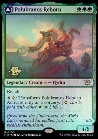 Polukranos Reborn // Polukranos, Engine of Ruin [March of the Machine Prerelease Promos] - Magic: The Gathering - Card Brawlers | Quebec | Canada |