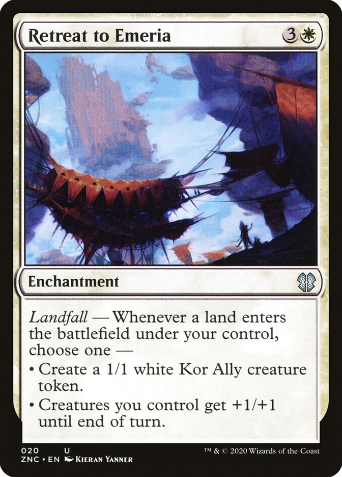 Retreat to Emeria [Zendikar Rising Commander] - Magic: The Gathering - Card Brawlers | Quebec | Canada |