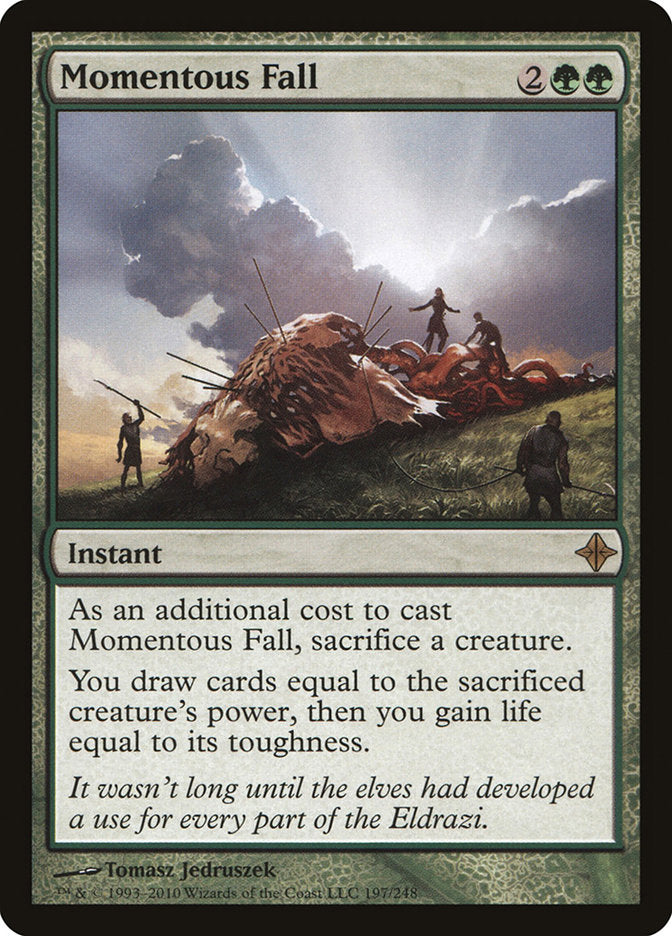 Momentous Fall [Rise of the Eldrazi] - Magic: The Gathering - Card Brawlers | Quebec | Canada |