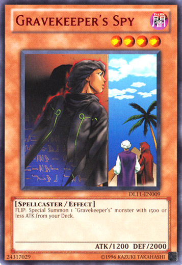 Gravekeeper's Spy (Red) [DL11-EN009] Rare - Yu-Gi-Oh! - Card Brawlers | Quebec | Canada |
