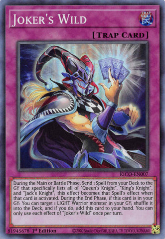 Joker's Wild (Super Rare) [KICO-EN007] Super Rare - Yu-Gi-Oh! - Card Brawlers | Quebec | Canada |