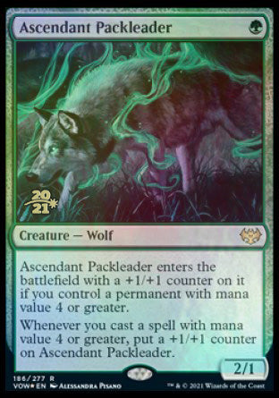 Ascendant Packleader [Innistrad: Crimson Vow Prerelease Promos] - Magic: The Gathering - Card Brawlers | Quebec | Canada |