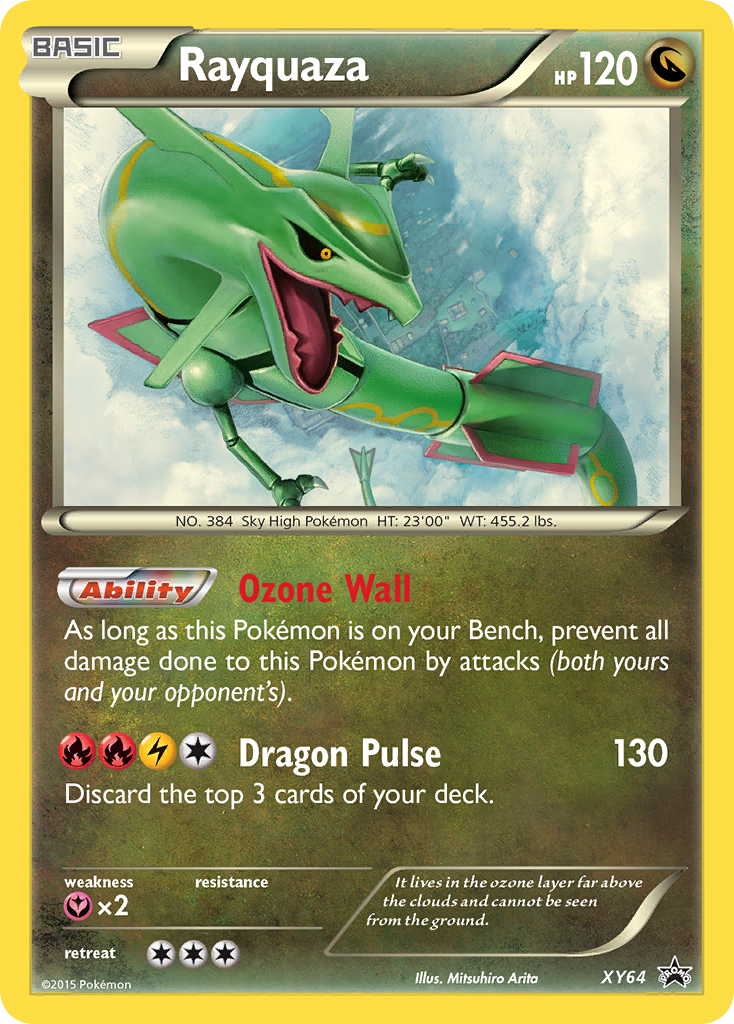 Rayquaza (XY64) [XY: Black Star Promos] - Pokémon - Card Brawlers | Quebec | Canada |