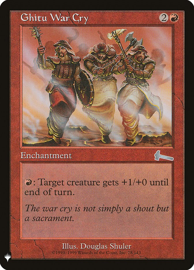 Ghitu War Cry [Mystery Booster] - Magic: The Gathering - Card Brawlers | Quebec | Canada |