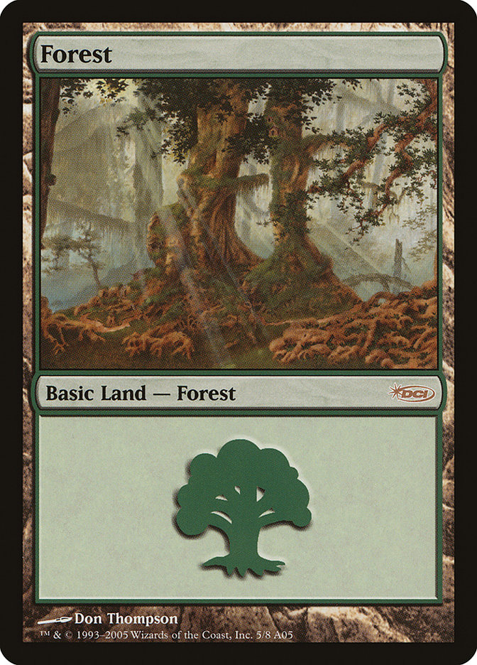 Forest (5) [Arena League 2005] - Magic: The Gathering - Card Brawlers | Quebec | Canada |