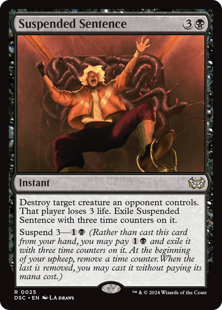 Suspended Sentence [Duskmourn: House of Horror Commander] - Magic: The Gathering - Card Brawlers | Quebec | Canada |