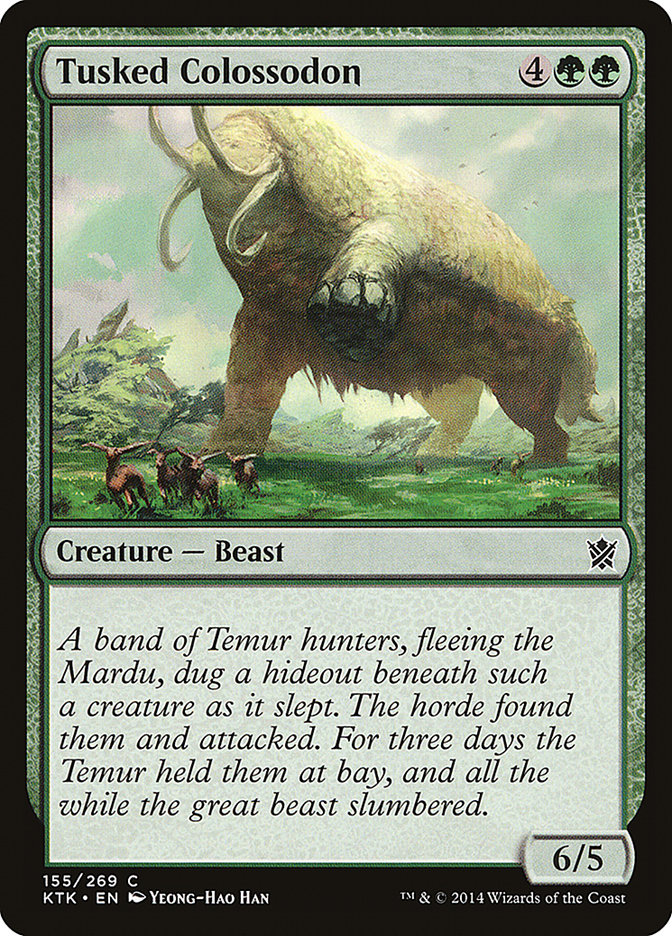 Tusked Colossodon [Khans of Tarkir] - Magic: The Gathering - Card Brawlers | Quebec | Canada |