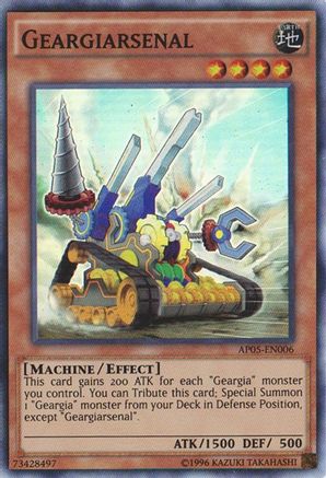 Geargiarsenal [AP05-EN006] Super Rare - Yu-Gi-Oh! - Card Brawlers | Quebec | Canada |