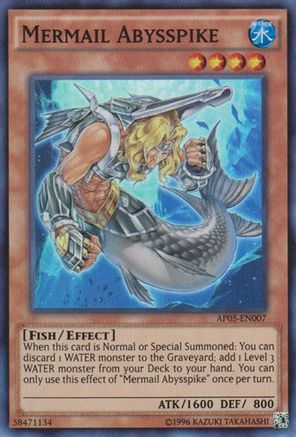 Mermail Abysspike [AP05-EN007] Super Rare - Yu-Gi-Oh! - Card Brawlers | Quebec | Canada |