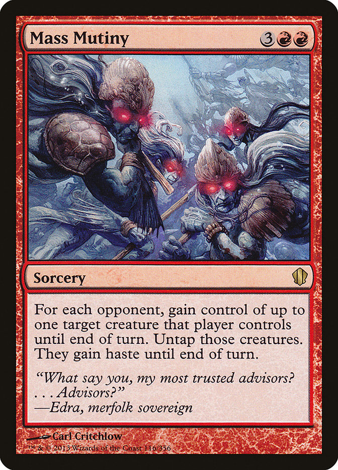 Mass Mutiny [Commander 2013] - Magic: The Gathering - Card Brawlers | Quebec | Canada |