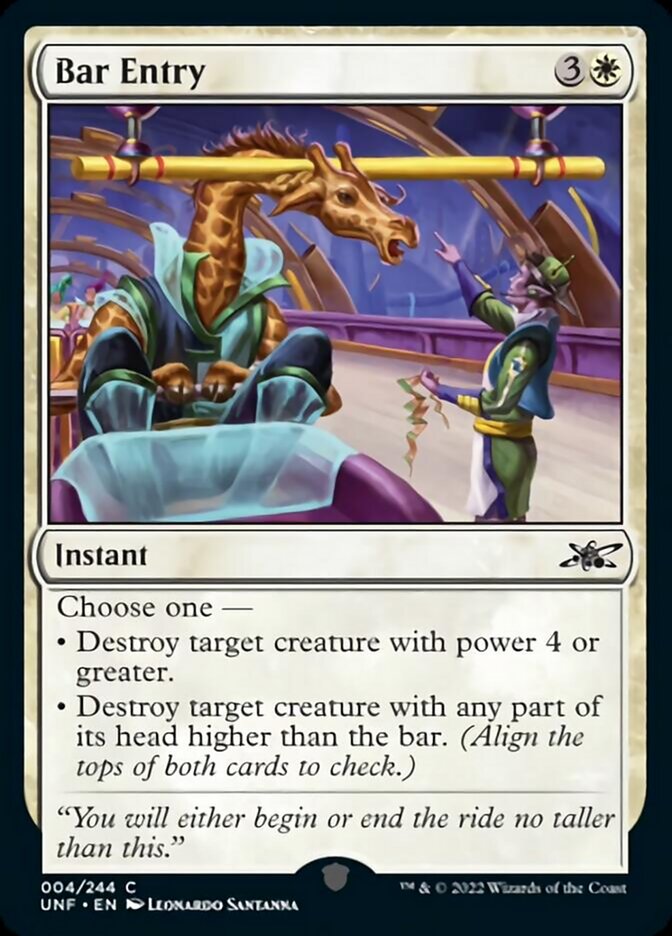 Bar Entry [Unfinity] - Magic: The Gathering - Card Brawlers | Quebec | Canada |