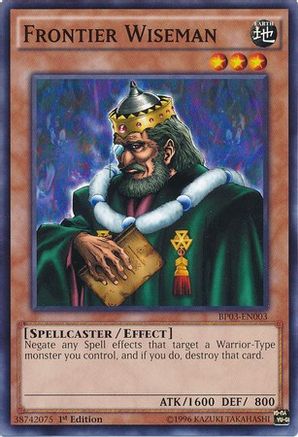 Frontier Wiseman [BP03-EN003] Common - Yu-Gi-Oh! - Card Brawlers | Quebec | Canada |