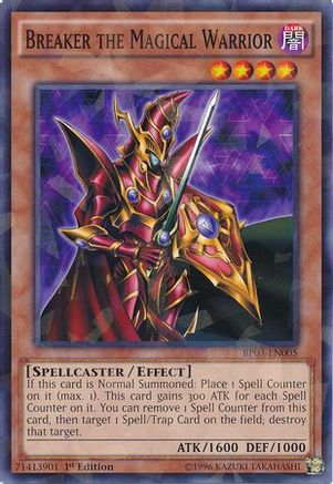 Breaker the Magical Warrior [BP03-EN005] Shatterfoil Rare - Yu-Gi-Oh! - Card Brawlers | Quebec | Canada |