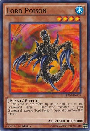 Lord Poison [BP03-EN009] Common - Yu-Gi-Oh! - Card Brawlers | Quebec | Canada |