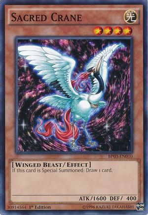 Sacred Crane [BP03-EN010] Common - Yu-Gi-Oh! - Card Brawlers | Quebec | Canada |