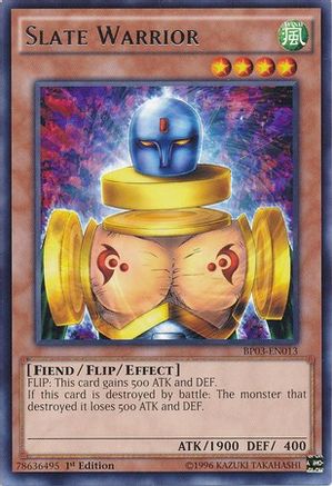 Slate Warrior [BP03-EN013] Rare - Yu-Gi-Oh! - Card Brawlers | Quebec | Canada |