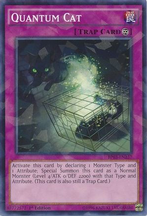 Quantum Cat [BP03-EN237] Shatterfoil Rare - Yu-Gi-Oh! - Card Brawlers | Quebec | Canada |