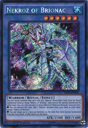 Nekroz of Brionac [THSF-EN014] Secret Rare - Yu-Gi-Oh! - Card Brawlers | Quebec | Canada |