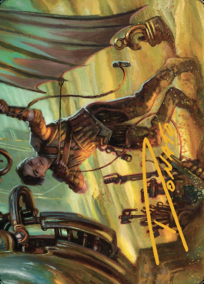 Mishra, Excavation Prodigy Art Card (Gold-Stamped Signature) [The Brothers' War Art Series] - Magic: The Gathering - Card Brawlers | Quebec | Canada |