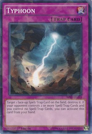 Typhoon [BP03-EN235] Shatterfoil Rare - Yu-Gi-Oh! - Card Brawlers | Quebec | Canada |