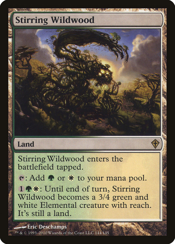 Stirring Wildwood [Worldwake] - Magic: The Gathering - Card Brawlers | Quebec | Canada |
