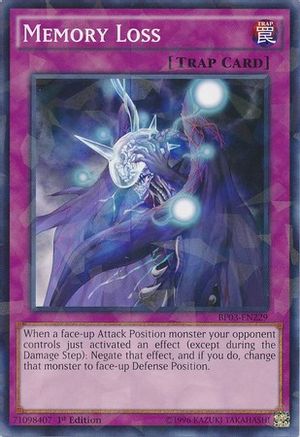 Memory Loss [BP03-EN229] Shatterfoil Rare - Yu-Gi-Oh! - Card Brawlers | Quebec | Canada |
