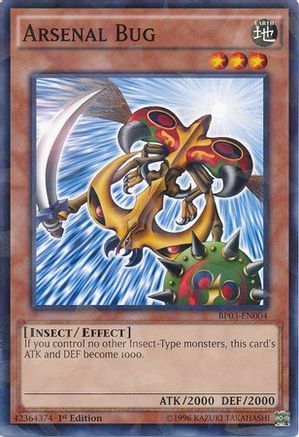 Arsenal Bug [BP03-EN004] Shatterfoil Rare - Yu-Gi-Oh! - Card Brawlers | Quebec | Canada |