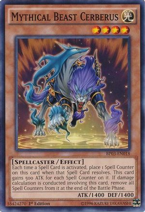 Mythical Beast Cerberus [BP03-EN018] Common - Yu-Gi-Oh! - Card Brawlers | Quebec | Canada |