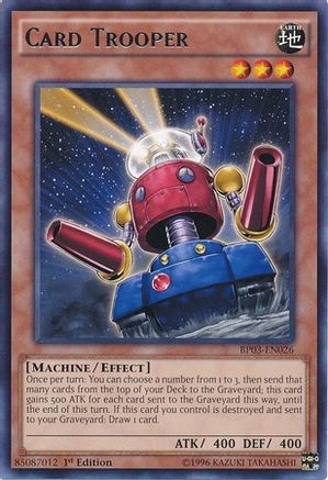 Card Trooper [BP03-EN026] Rare - Yu-Gi-Oh! - Card Brawlers | Quebec | Canada |