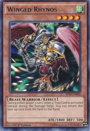 Winged Rhynos [BP03-EN030] Rare
