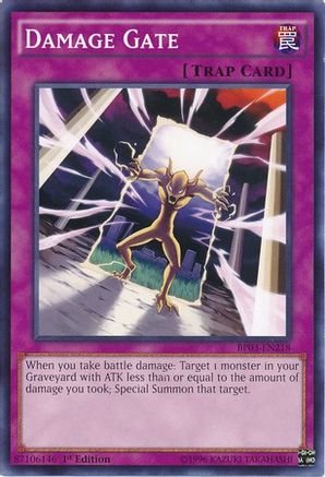 Damage Gate [BP03-EN218] Common - Yu-Gi-Oh! - Card Brawlers | Quebec | Canada |