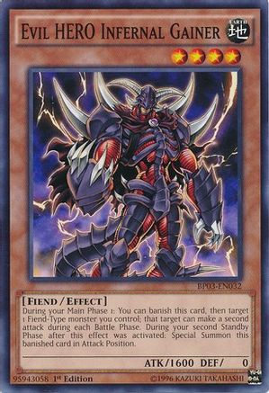 Evil HERO Infernal Gainer [BP03-EN032] Common - Yu-Gi-Oh! - Card Brawlers | Quebec | Canada |
