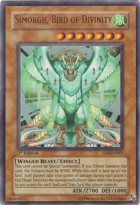 Simorgh, Bird of Divinity [SD8-EN001] Ultra Rare - Yu-Gi-Oh! - Card Brawlers | Quebec | Canada |