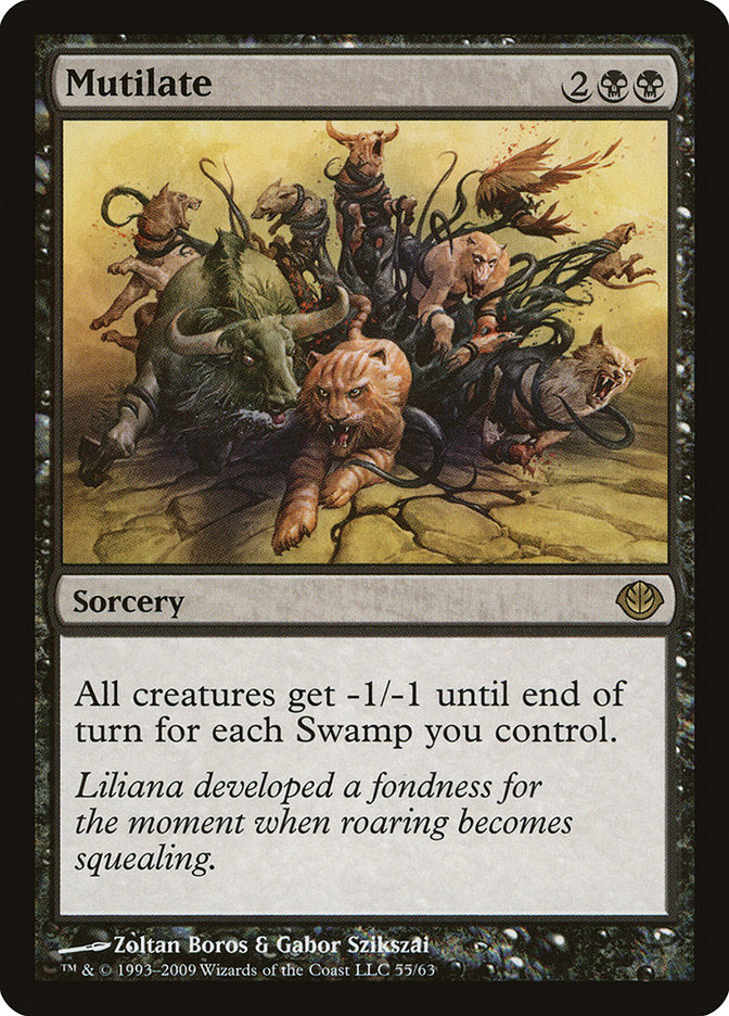 Mutilate [Duel Decks: Garruk vs. Liliana] - Magic: The Gathering - Card Brawlers | Quebec | Canada |