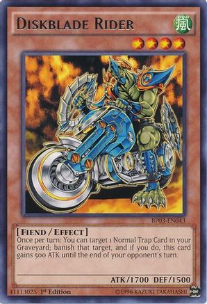 Diskblade Rider [BP03-EN043] Rare - Yu-Gi-Oh! - Card Brawlers | Quebec | Canada |