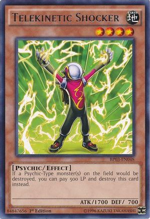 Telekinetic Shocker [BP03-EN048] Rare - Yu-Gi-Oh! - Card Brawlers | Quebec | Canada |