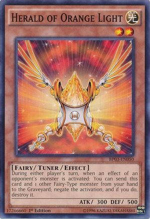 Herald of Orange Light [BP03-EN050] Common - Yu-Gi-Oh! - Card Brawlers | Quebec | Canada |