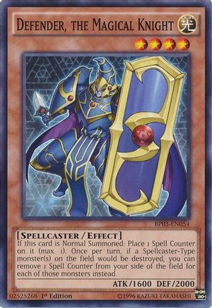 Defender, The Magical Knight [BP03-EN054] Common - Yu-Gi-Oh! - Card Brawlers | Quebec | Canada |