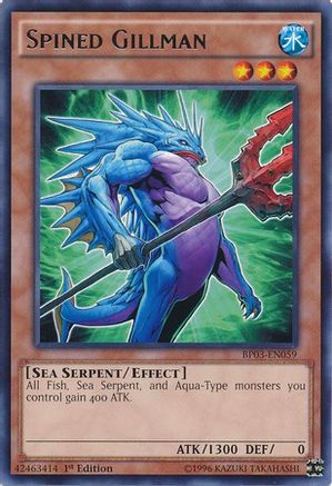 Spined Gillman [BP03-EN059] Rare - Yu-Gi-Oh! - Card Brawlers | Quebec | Canada |